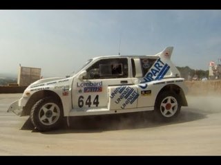The flying Group B Metro 6R4 at Goodwood