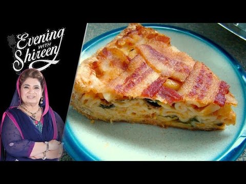 Macroni Cheese Pie Recipe by Chef Shireen Anwar December 27th, 2017