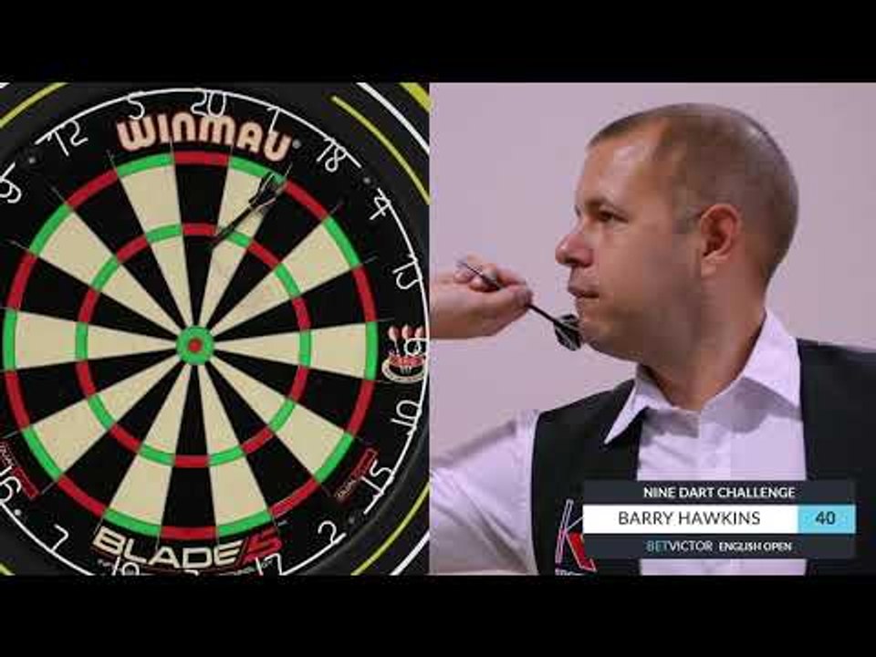 Barry Hawkins | The BetVictor 9 Dart Challenge | World Snooker