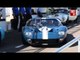 Ford GT40 at Goodwood: Drive past, engine start-up and racing a Cobra