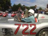 Stirling Moss Mercedes 300 SLR at Goodwood Festival of Speed