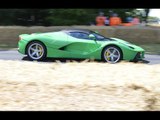 Jay Kay drives his LaFerrari up the Hillclimb | Festival of Speed 2014