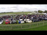 Supercar Sunday - The aerial view of Goodwood Breakfast Club