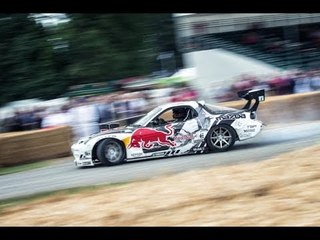 Red Bull drifter 'Mad Mike' Whiddett smokes out FOS