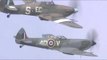 Goodwood Revival Aviation - Mustang, Spitfire, Hurricane in Battle of Britain display