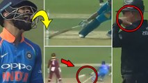 India vs Westindies 2018 2nd Odi : Virat Kohli Was Fined With A Run By Umpires For A Mistake