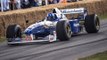 Legend Damon Hill in Williams F1 FW18 | Festival of Speed 2014