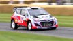Dani Sordo donut and drift in WRC Hyundai - Festival of Speed
