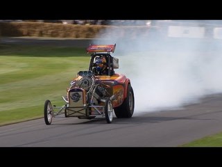 Rat Trap dragster 3,000bhp at Festival of Speed