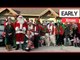 Town celebrates Xmas early for Terminally-ill 12 year old | SWNS TV