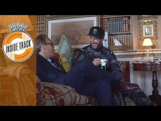 Lord March and Ken Block take tea and doughnuts at Goodwood