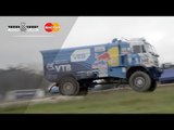 Mighty Red Bull Kamaz truck jumps at #FOS!
