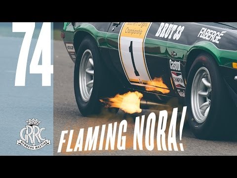 Flaming Nora! Chevys, Mustangs and GT40s spit flames