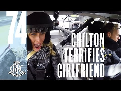 F1 Star Terrifies Girlfriend in 800bhp NASCAR Donuts