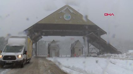 Bursa Uludağ Yolunda Kar Etkili Oluyor -Ek