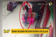 Pachacámac: cámaras registran robo de mochila con fuerte cantidad de dinero