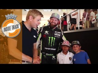 Recoil star BJ Baldwin races at Goodwood