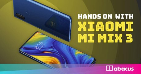 Xiaomi Mi MIX 3 Hands-on