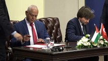 Çavuşoğlu-Maliki ortak basın toplantısı -Mutabakat zaptının imzası -  ANKARA