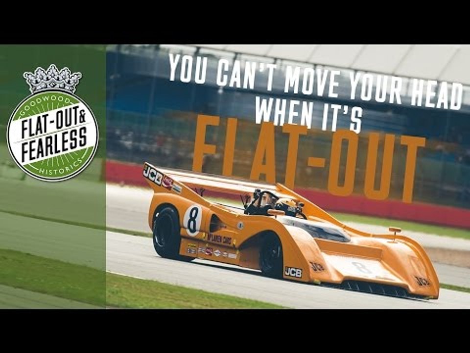 Inside an 8.8-litre V8 McLaren Can-Am Monster