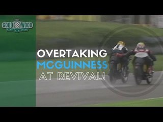 John McGuinness Given Passing Pat at Full Speed at Revival!