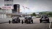 Steel Willys Coupe, Ford pick-up and Ford five-window coupe - Hot Rods on track at Goodwood