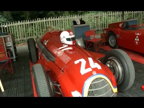 Museum Alfa Romeos at Goodwood Festival of Speed