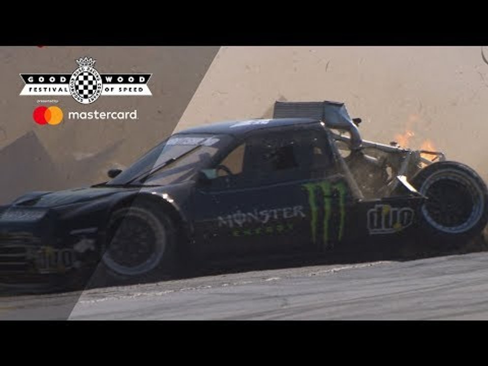 Ford RS200 Pikes Peak crashes at FOS