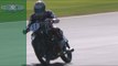 Troy Corser's incredible riding style on 89-year-old bike
