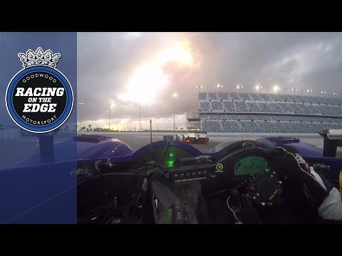 Rumbling Pescarolo battles Le Mans winning Audi R8 at Daytona | on board