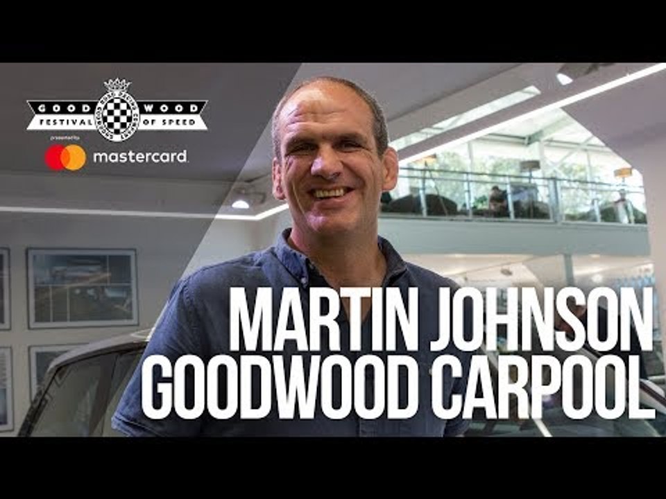 Rugby World Cup-winning captain Martin Johnson - Goodwood Carpool