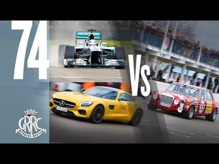 F1 v AMG GT v 'Red pig' Shootout - IWC Moment
