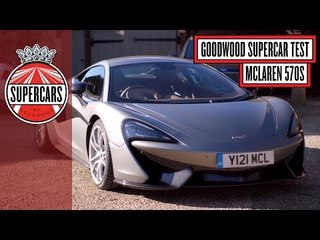 McLaren 570S former-Stig's Goodwood Supercar Test