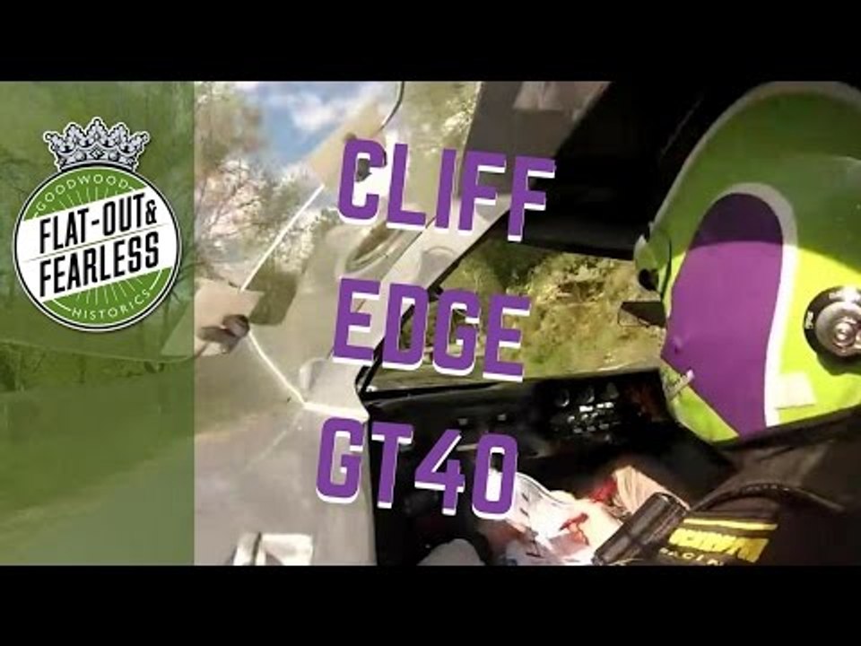 On Board: Slamming a Ford GT40 Inches From Clif...