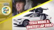 How fast can a Tesla Model X P90D lap Goodwood?