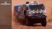 20,000lb Dakar race truck blasts up hill climb