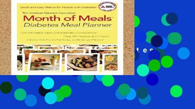 Popular The American Diabetes Association Month of Meals Diabetes Meal Planner