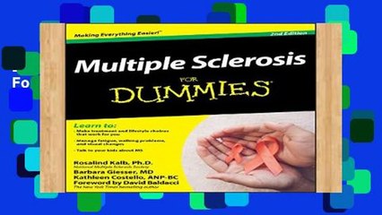 Best product  Multiple Sclerosis For Dummies