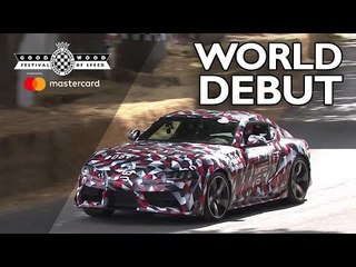 New Toyota Supra makes world debut at FOS