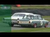 Ford Galaxie and Cortina in David v Goliath battle at Revival