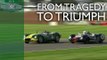 From last to first: Lister Jaguar 'Knobbly' overtake compilation