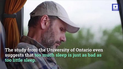 Too Much Sleep Could Be Bad for You