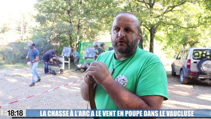 La chasse à l'arc à le vent en poupe dans le Vaucluse