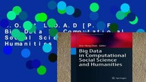 D.O.W.N.L.O.A.D [P.D.F] Big Data in Computational Social Science and Humanities (Computational