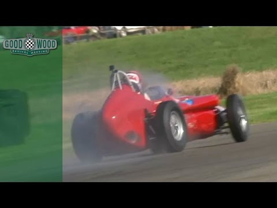 Dying Maserati's terrifying tankslapper during the Richmond Trophy