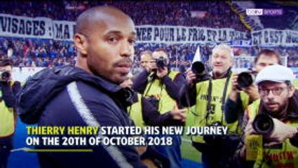 Thierry Henry's baptism of fire