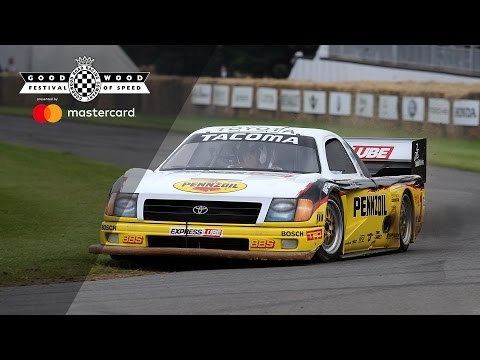 Rod Millen's 800bhp Toyota Tacoma blasts up Goodwood hillclimb
