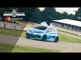 Renault ZOE e-Sport Concept tackles the hill!