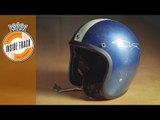 Dan Gurney's racing helmet is one of Lord March's prized possessions