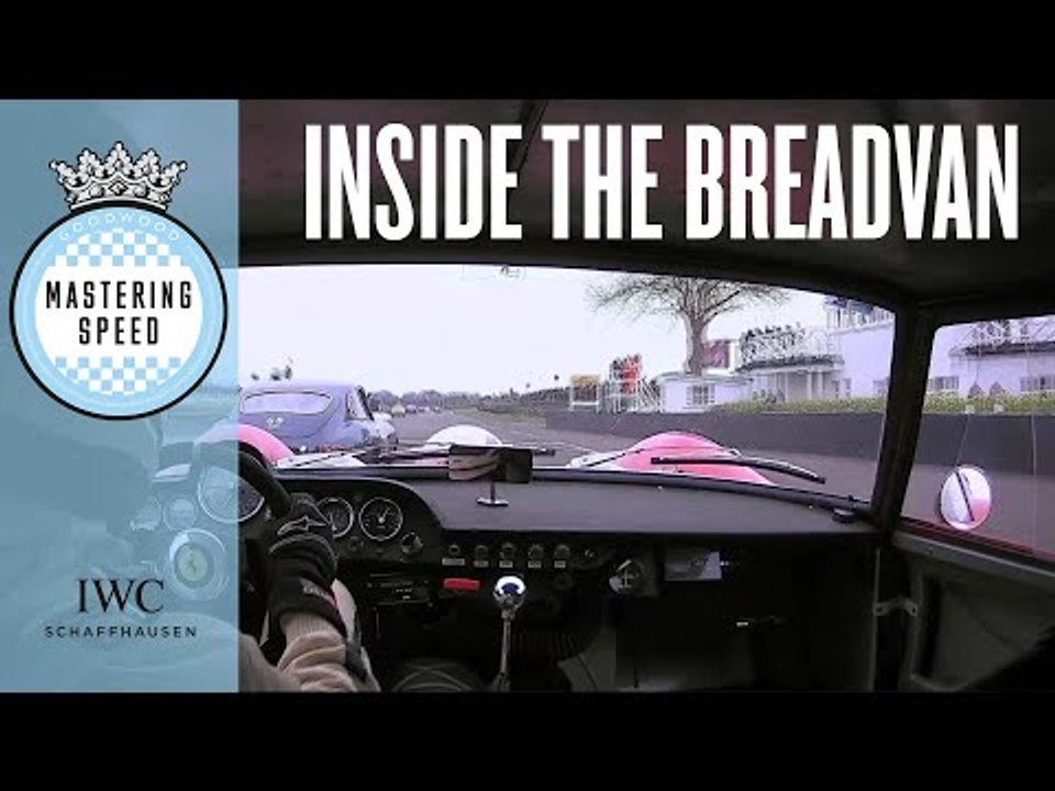 Ferrari Breadvan thrashed by Pirro on board